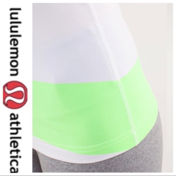 💕SALE💕Lululemon Cool Razorback Bold Zippy Green - Picture 4 of 8